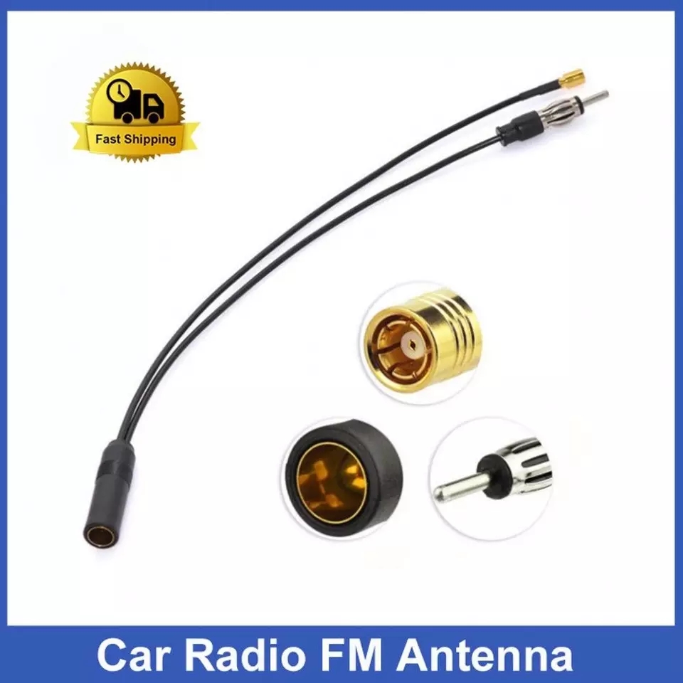 DAB Antenne autoradio Adaptateur Numérique Radio Actif Verre